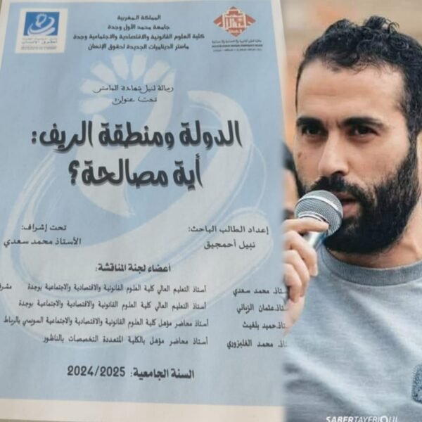 Nabil Ahamjiq : un détenu politique qui transforme la prison…